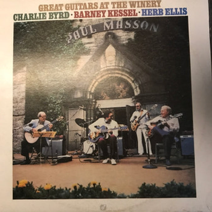 The Great Guitars, Charlie Byrd, Barney Kessel, Herb Ellis – Great Guitars At The Winery (LP, Vinyl Record Album)