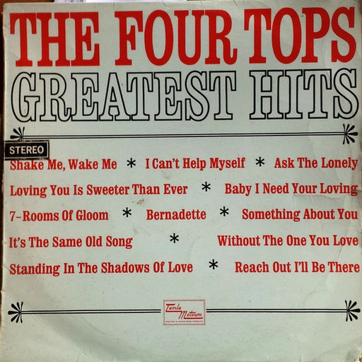 Four Tops – Greatest Hits (LP, Vinyl Record Album)