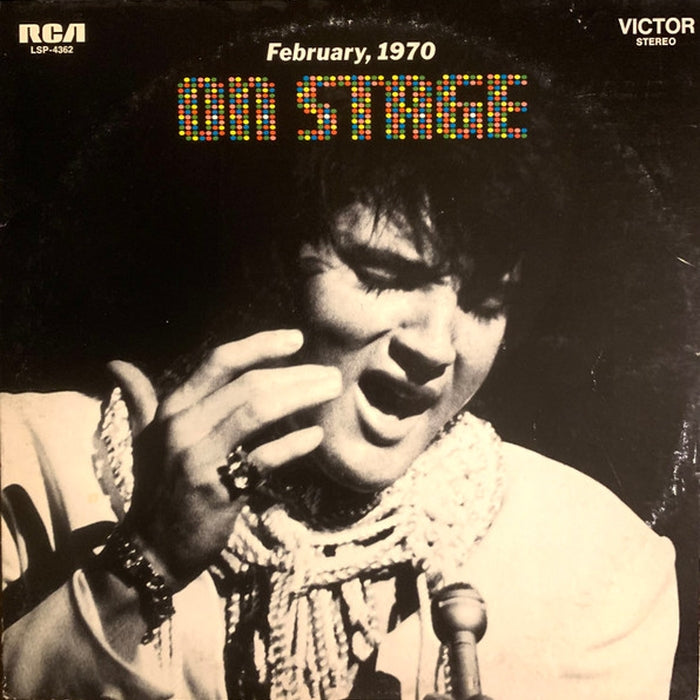 Elvis Presley – On Stage (February, 1970) (LP, Vinyl Record Album)