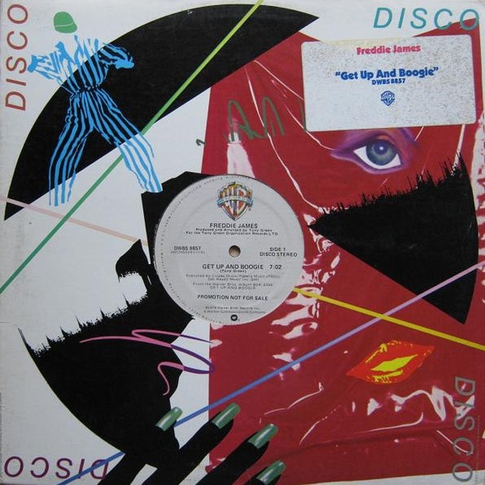Freddie James – Get Up And Boogie (LP, Vinyl Record Album)