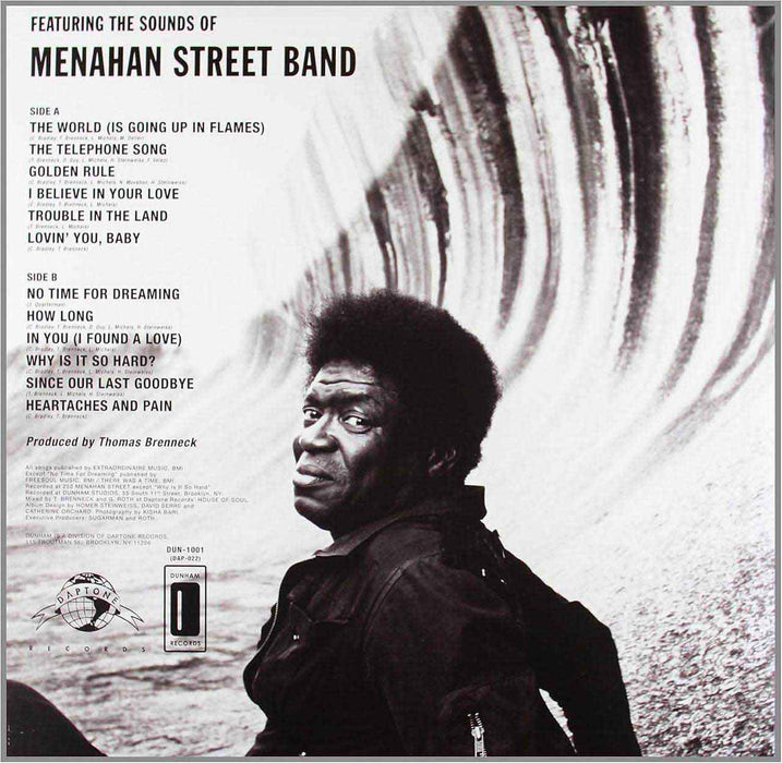 Charles Bradley, Menahan Street Band – No Time For Dreaming LP vinyl record, image 2 of 2