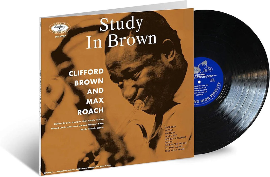 Clifford Brown And Max Roach – Study In Brown (180g, QRP, EmArcy, Acoustic Sounds Series) LP vinyl record, image 3 of 3