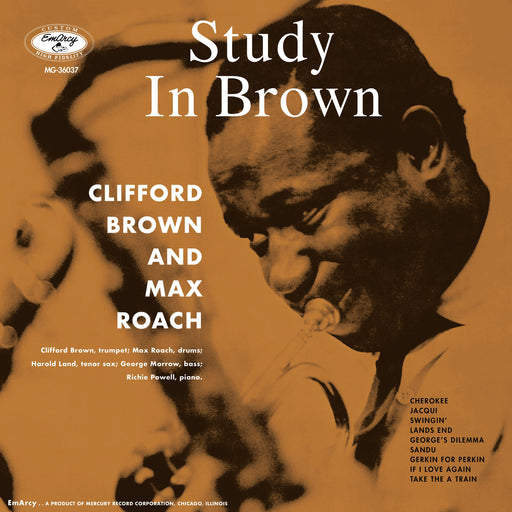 Clifford Brown And Max Roach – Study In Brown (180g, QRP, EmArcy, Acoustic Sounds Series) LP vinyl record, image 1 of 3