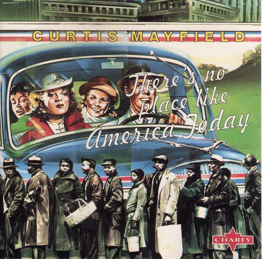 Curtis Mayfield – (There's No Place Like) America Today (Turquoise Vinyl) LP vinyl record, image 1 of 3