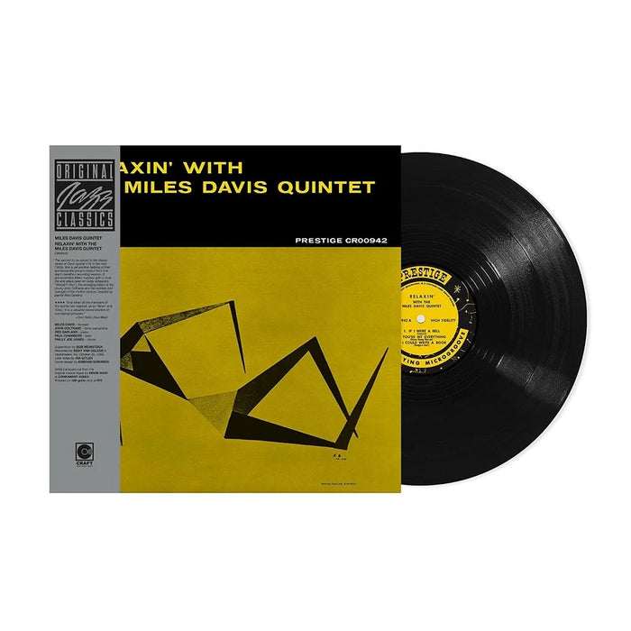 The Miles Davis Quintet – Relaxin' With The Miles Davis Quintet (OJC, Prestige) LP vinyl record, image 2 of 3