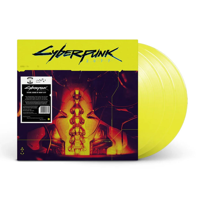 Various – Cyberpunk 2077: Future Sound Of Night City (3xLP, 45RPM, 180g, Yellow Vinyl, Limited Edition) LP vinyl record, image 3 of 3