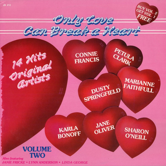 Various – Only Love Can Break A Heart - Volume 2 (LP, Vinyl Record Album)