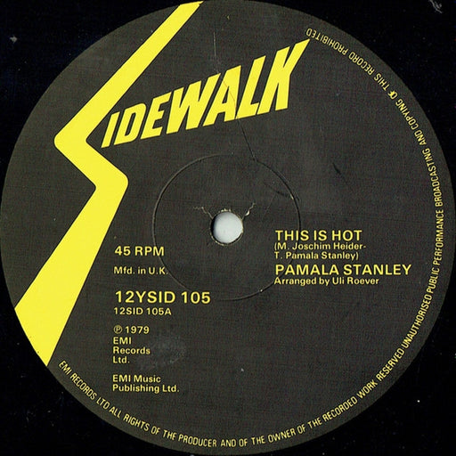Pamala Stanley – This Is Hot (LP, Vinyl Record Album)