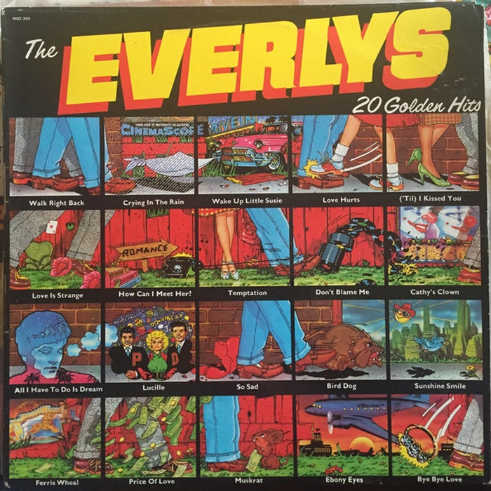 Everly Brothers – The Everlys 20 Golden Hits (LP, Vinyl Record Album)