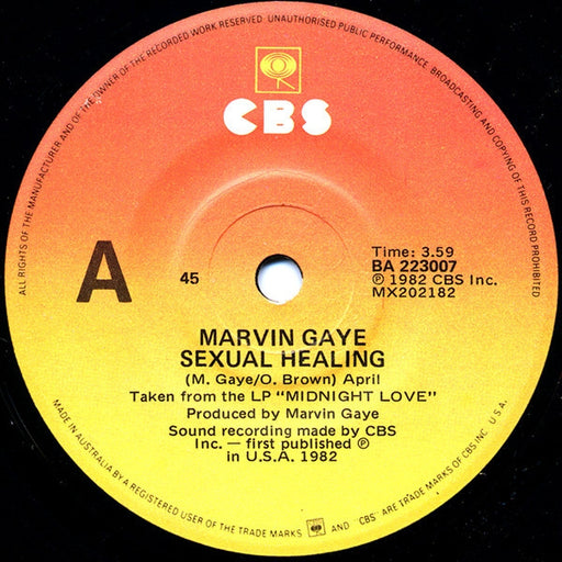 Marvin Gaye – Sexual Healing (LP, Vinyl Record Album)