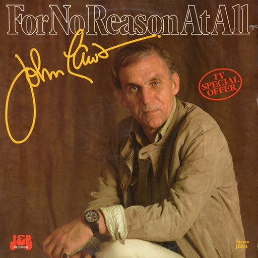 John Laws – For No Reason At All (LP, Vinyl Record Album)