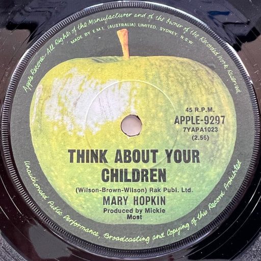 Mary Hopkin – Think About Your Children (LP, Vinyl Record Album)