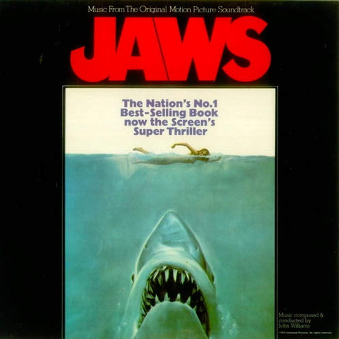 John Williams – Jaws (Music From The Original Motion Picture Soundtrack) (LP, Vinyl Record Album)