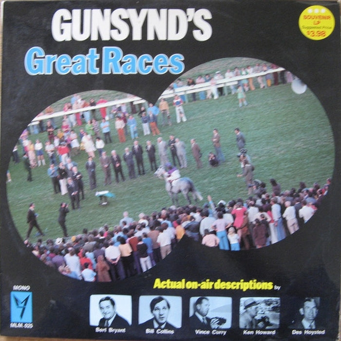 Various – Gunsynd's Great Races (LP, Vinyl Record Album)