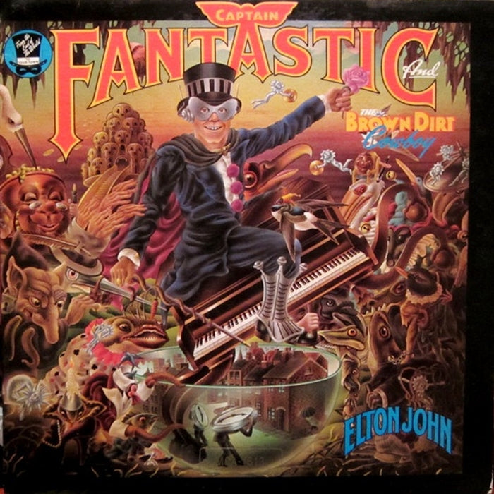 Elton John – Captain Fantastic And The Brown Dirt Cowboy (LP, Vinyl Record Album)