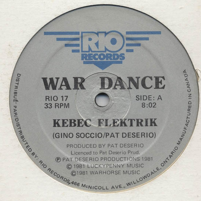 Kebekelektrik – War Dance (LP, Vinyl Record Album)
