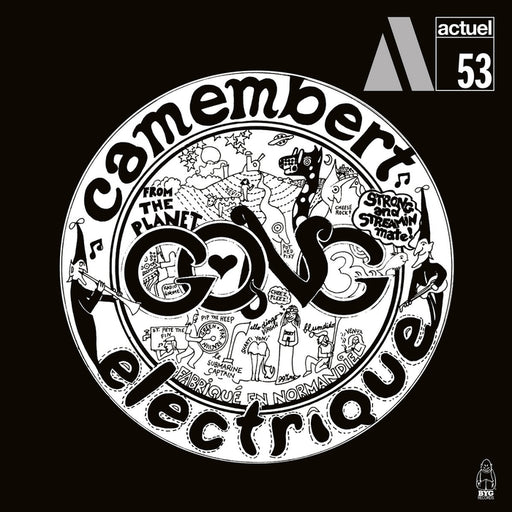Gong – Camembert Electrique (LP, Vinyl Record Album)