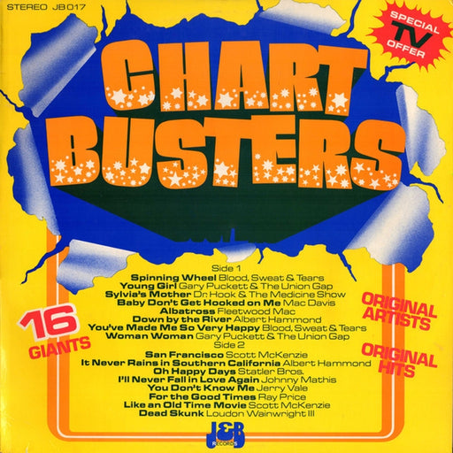 Various – Chartbusters (LP, Vinyl Record Album)