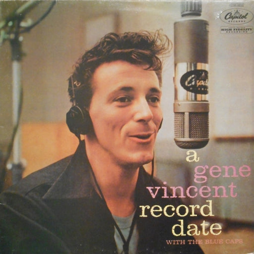 Gene Vincent & His Blue Caps – A Gene Vincent Record Date (LP, Vinyl Record Album)