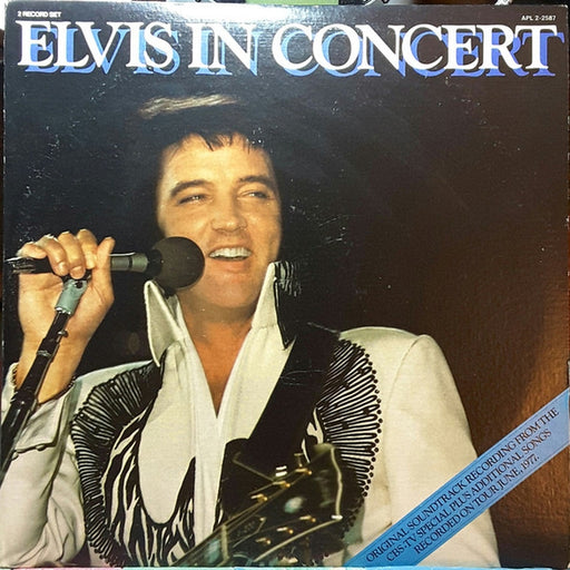 Elvis Presley – Elvis In Concert (LP, Vinyl Record Album)