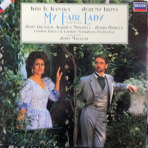 Kiri Te Kanawa, Jeremy Irons, John Gielgud, Warren Mitchell, Jerry Hadley, London Voices – My Fair Lady (LP, Vinyl Record Album)