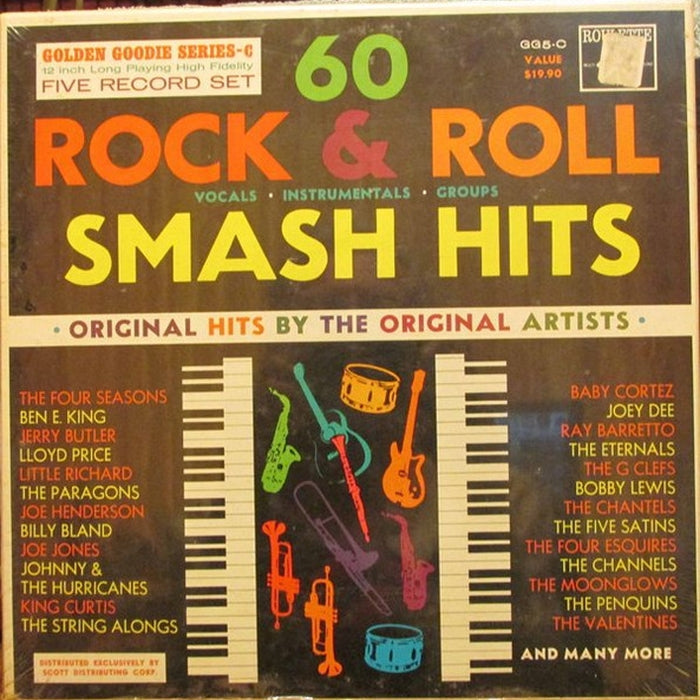 Various – 60 Rock & Roll Smash Hits-Golden Goodies Series C (LP, Vinyl Record Album)