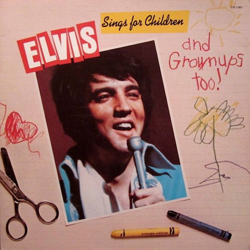 Elvis Presley – Elvis Sings For Children And Grownups Too! (LP, Vinyl Record Album)