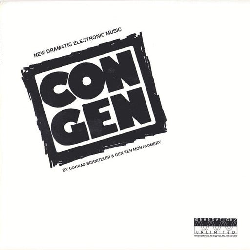 Conrad Schnitzler, Gen Ken Montgomery – New Dramatic Electronic Music (LP, Vinyl Record Album)