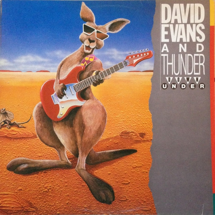 David Evans And Thunder Down Under – Dave Evans (LP, Vinyl Record Album)