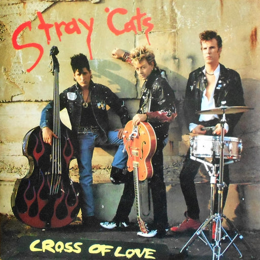 Stray Cats – Cross Of Love (LP, Vinyl Record Album)