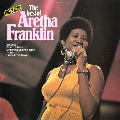 Aretha Franklin – The Best Of Aretha Franklin (LP, Vinyl Record Album)