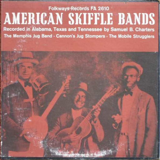 Various – American Skiffle Bands (LP, Vinyl Record Album)