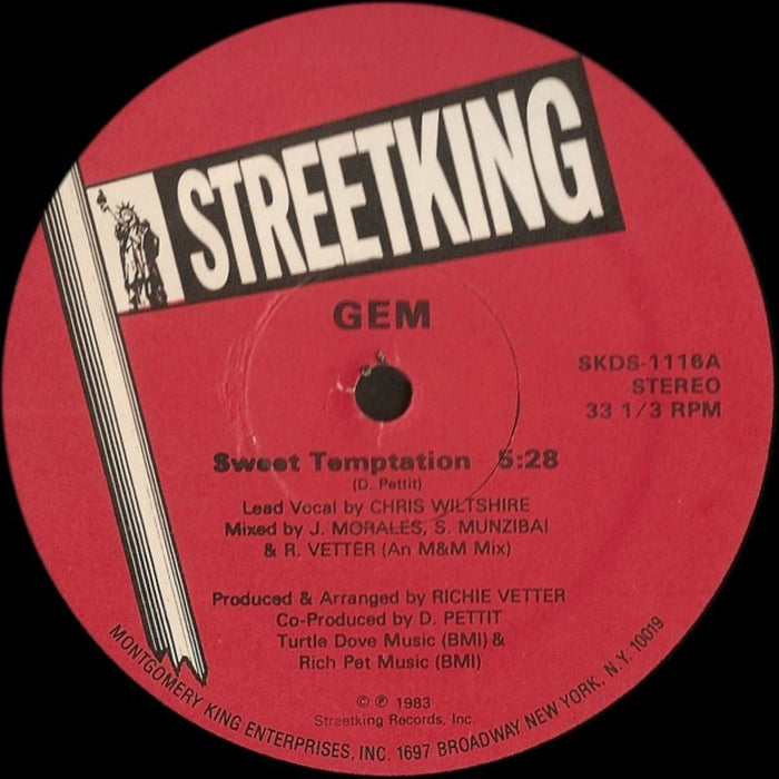 Gem – Sweet Temptation (LP, Vinyl Record Album)
