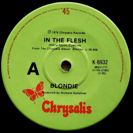 Blondie – In The Flesh (LP, Vinyl Record Album)