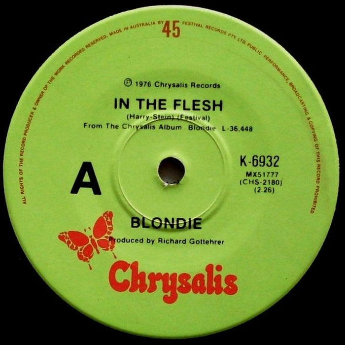 Blondie – In The Flesh (LP, Vinyl Record Album)