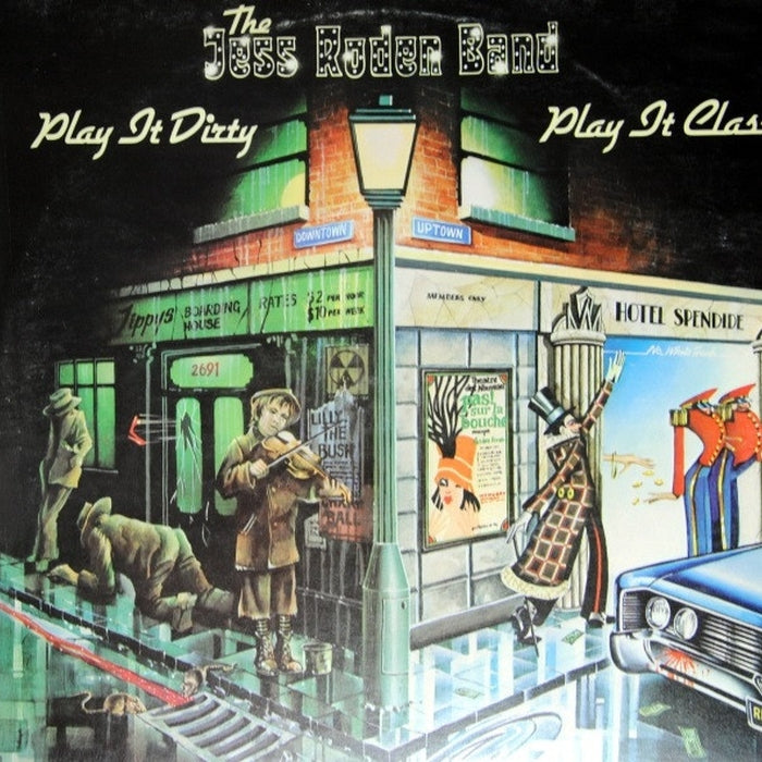 The Jess Roden Band – Play It Dirty, Play It Class (LP, Vinyl Record Album)