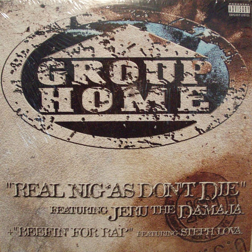 Group Home – Real Niggas Don't Die / Beefin' For Rap (LP, Vinyl Record Album)