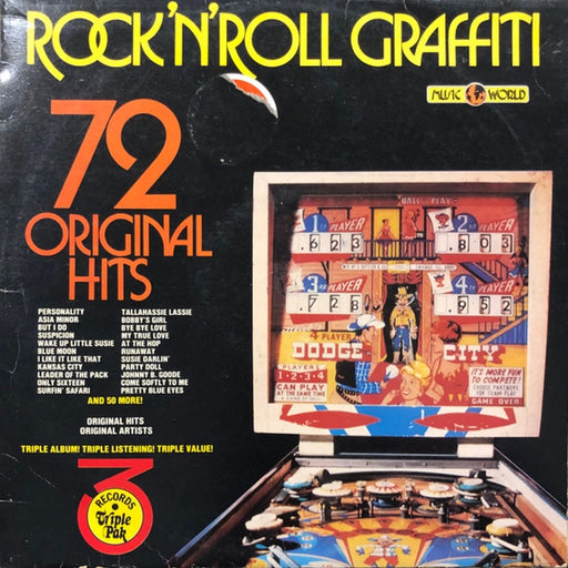Various – Rock 'N' Roll Graffiti - 72 Original Hits (LP, Vinyl Record Album)