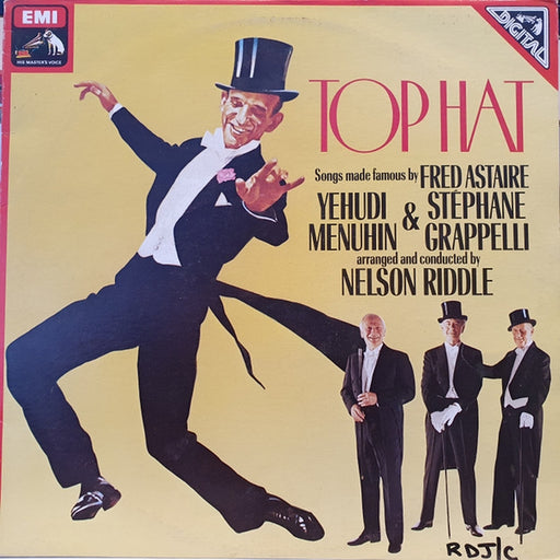 Yehudi Menuhin, Stéphane Grappelli, Nelson Riddle – Top Hat (Songs Made Famous By Fred Astaire) (LP, Vinyl Record Album)