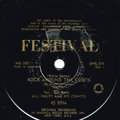 Bill Haley And His Comets – (We're Gonna) Rock Around The Clock (LP, Vinyl Record Album)