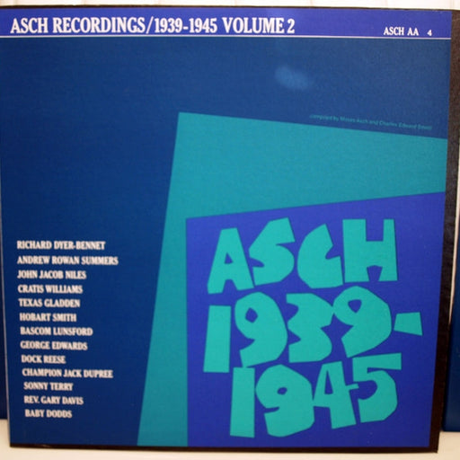 Various – Asch Recordings / 1939-1945 Volume 2 (LP, Vinyl Record Album)