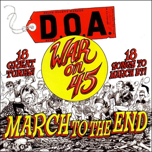 D.O.A. – War On 45 (LP, Vinyl Record Album)