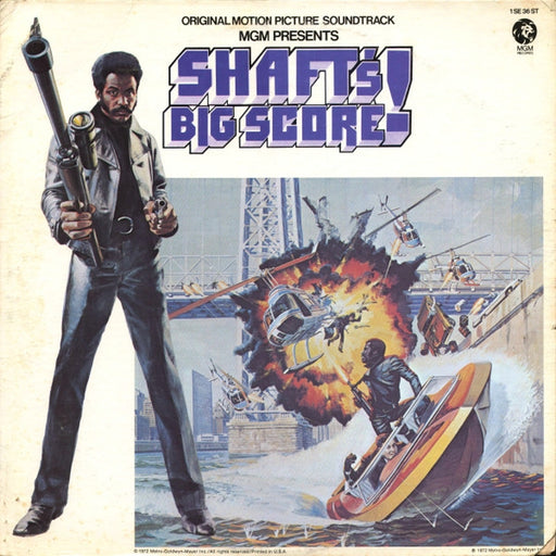 Gordon Parks – Shaft's Big Score! - The Original Motion Picture Soundtrack (LP, Vinyl Record Album)
