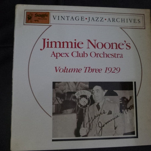 Volume Three 1929 – Jimmie Noone's Apex Club Orchestra (LP, Vinyl Record Album)