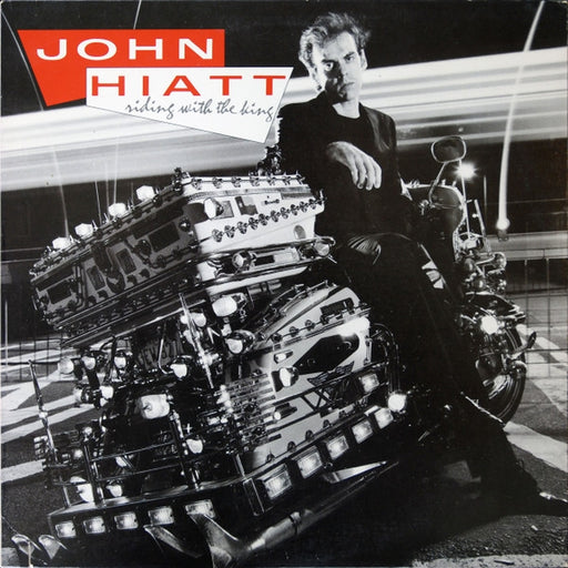 John Hiatt – Riding With The King (LP, Vinyl Record Album)