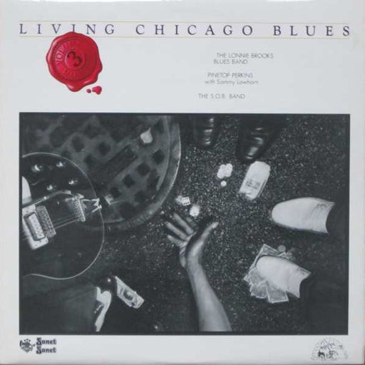 The Lonnie Brooks Blues Band, Pinetop Perkins, Sammy Lawhorn, Sons Of Blues – Living Chicago Blues Volume 3 (LP, Vinyl Record Album)