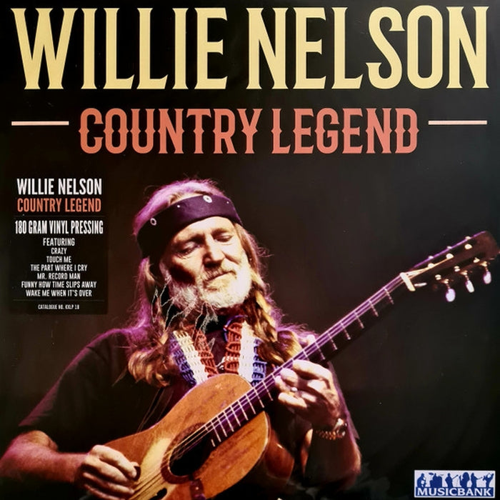 Willie Nelson – Country Legend (LP, Vinyl Record Album)
