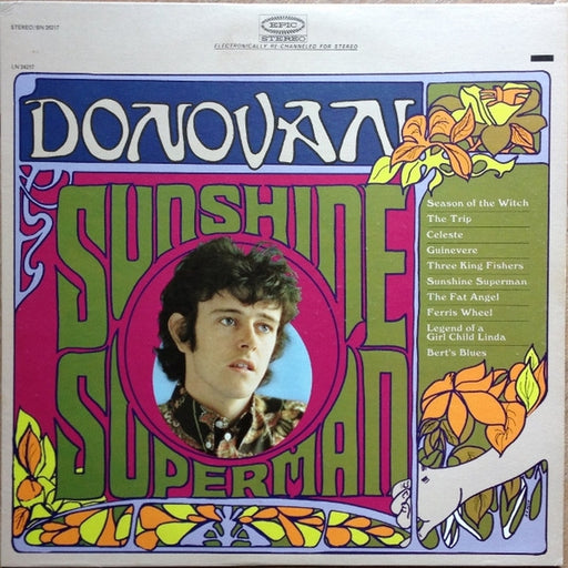 Donovan – Sunshine Superman (LP, Vinyl Record Album)