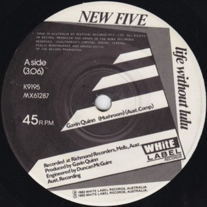 New Five – Life Without Lulu (LP, Vinyl Record Album)