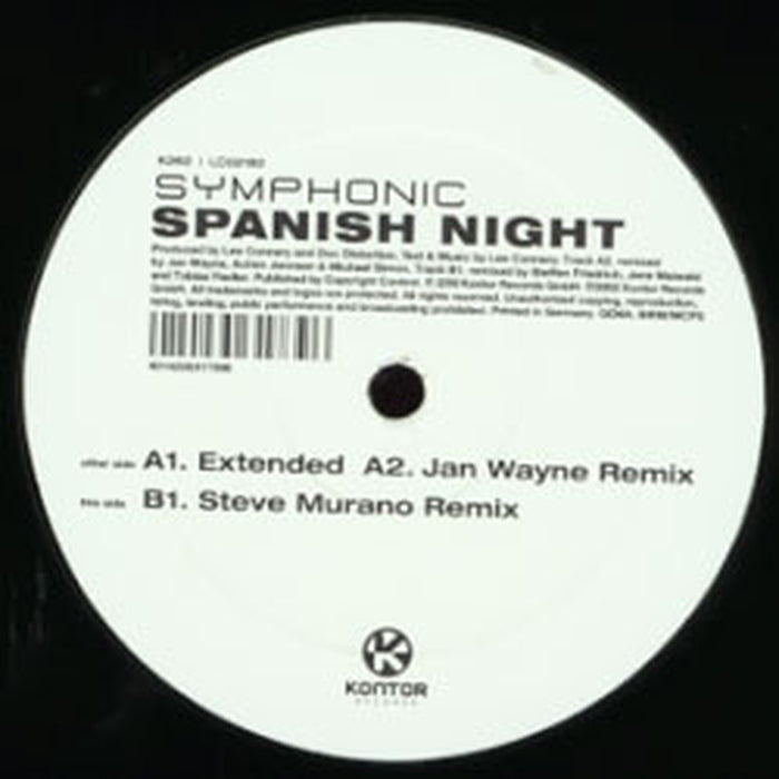 Symphonic – Spanish Night (LP, Vinyl Record Album)